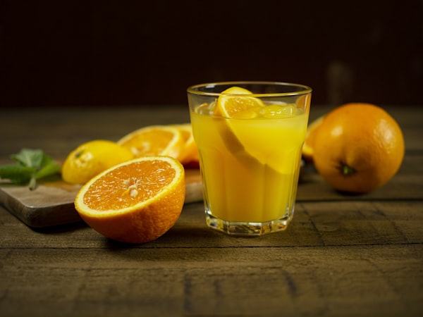 Fresh orange juice